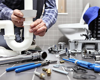 Tools on table 