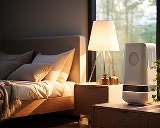 picture of items on nightstand