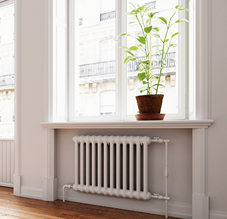 White heat radiator